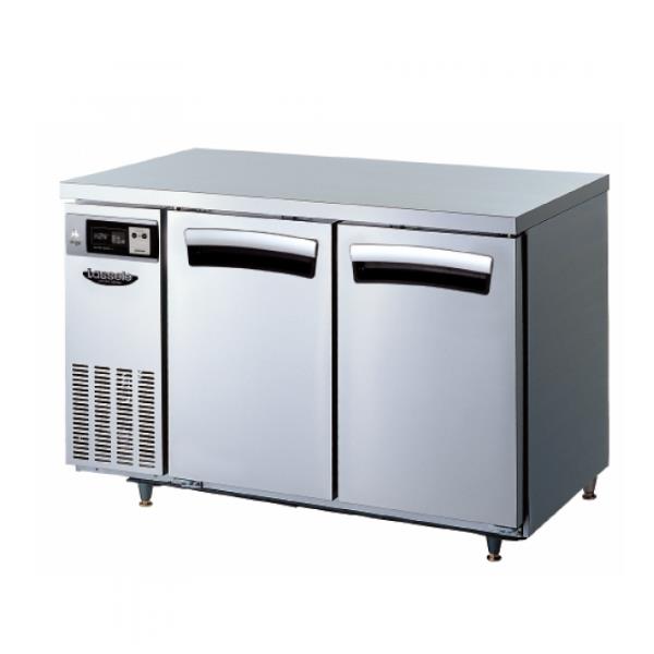 직냉식 올스텐 업소용 테이블형 냉장고 300L 2도어 가로 1200 자동성에X